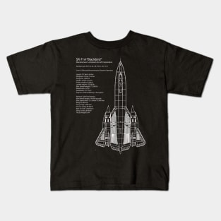 SR71 Blackbird Kids T-Shirt